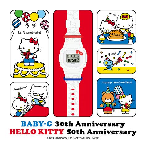 baby g x Hello Kitty